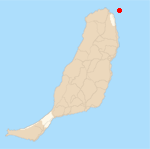 Los Lobos, - Karte - Fuerteventura